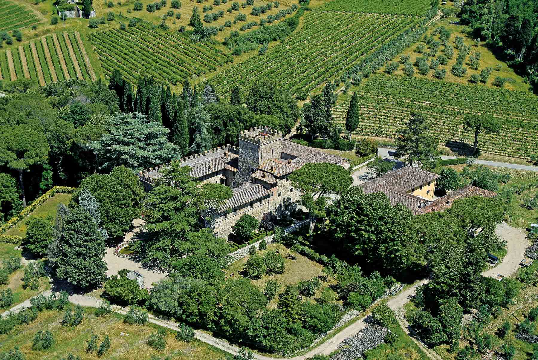 Castello Il Palagio, between Florence and Siena